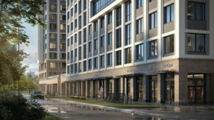 Студия 23.2 м2, 9-й этаж