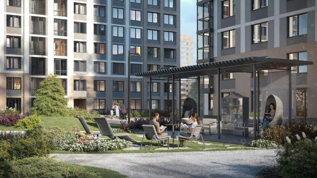 Студия 23.2 м2, 6-й этаж