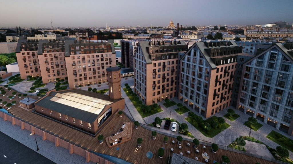 3-комнатная квартира 122.49 м2, 3-й этаж