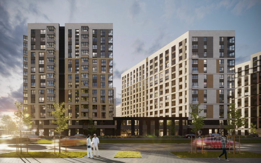 2-комнатная квартира 82 м2, 13-й этаж