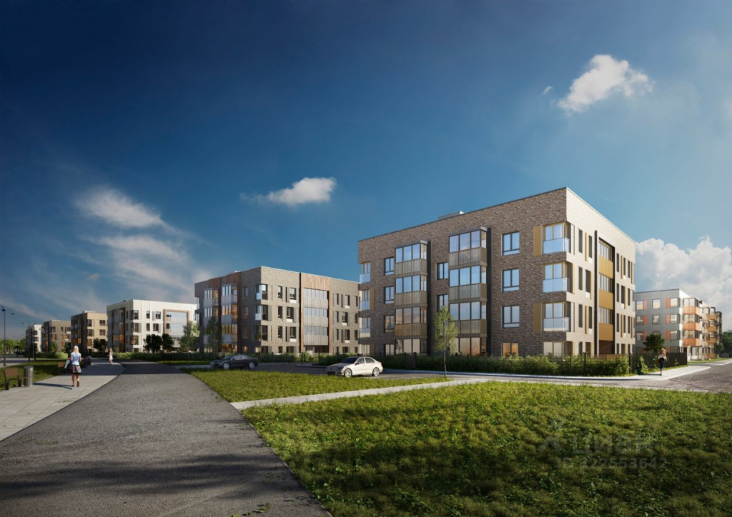 2-комнатная квартира 77.15 м2, 3-й этаж
