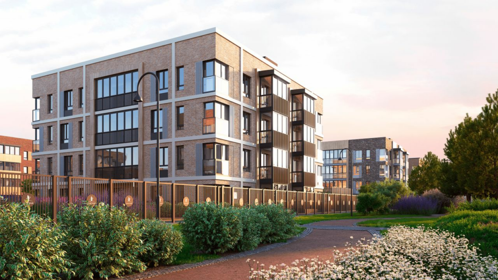 3-комнатная квартира 90.72 м2, 3-й этаж
