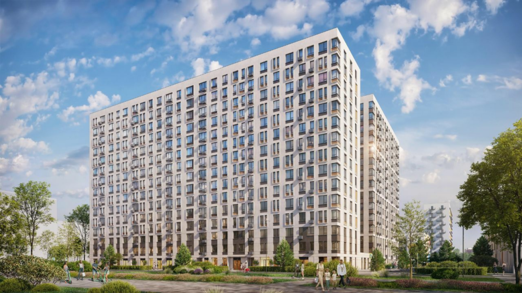 3-комнатная квартира 87.54 м2, 15-й этаж