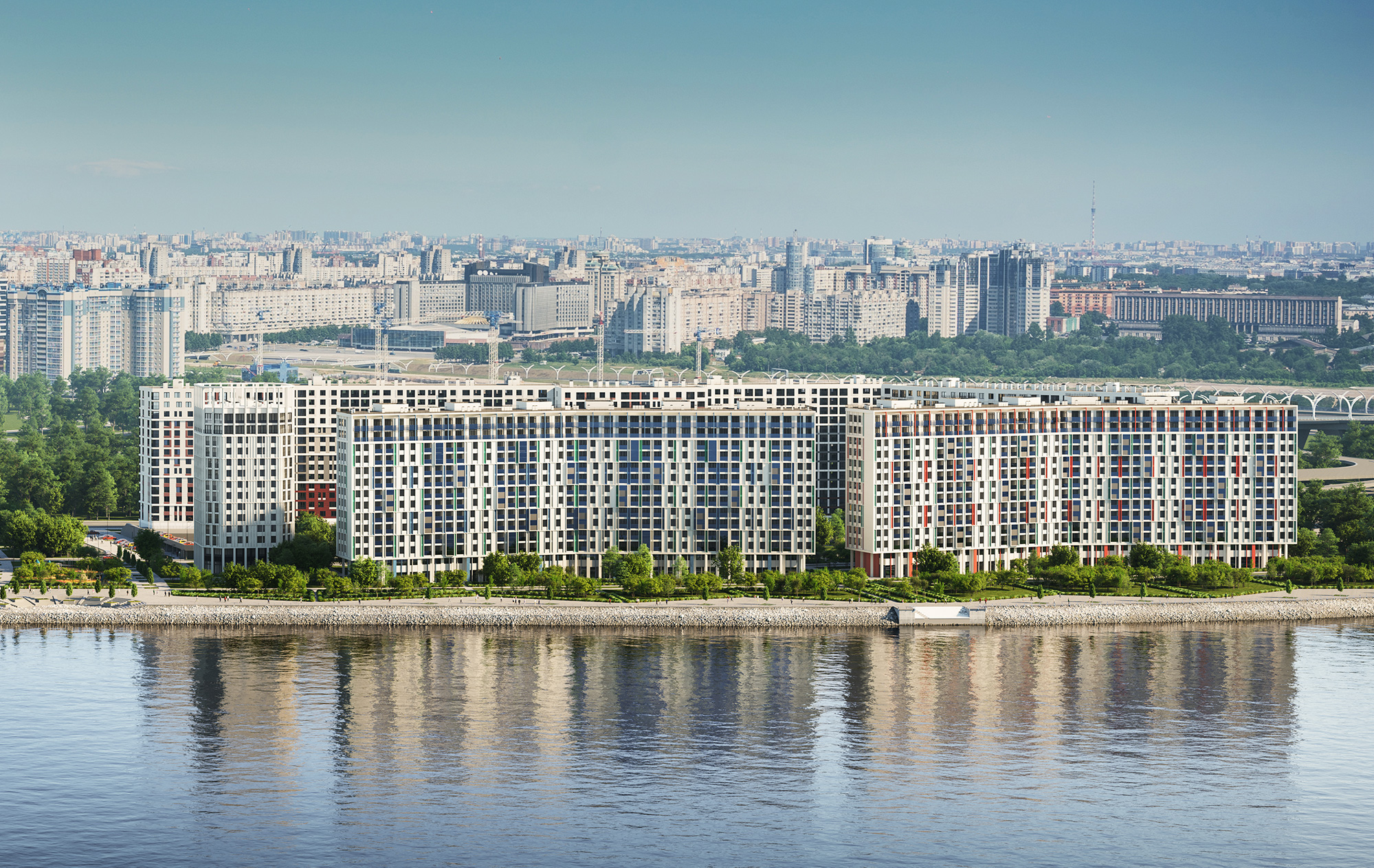 морская набережная в санкт петербурге